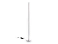 Lampada da terra a LED in alluminio verniciato a polvere con dimmer&nbsp;DORICA PT1 - IDEAL LUX