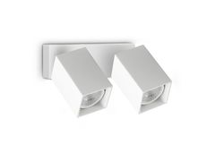Faretto multiplo orientabile a LED&nbsp;DYNAMITE AP2 SQUARE - IDEAL LUX