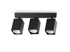 Faretto multiplo orientabile a LED&nbsp;DYNAMITE PL3 LINEAR SQUARE - IDEAL LUX
