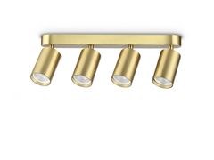 Faretto multiplo orientabile a LED&nbsp;DYNAMITE PL4 LINEAR ROUND - IDEAL LUX