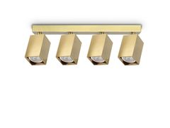 Faretto a LED orientabile multiplo&nbsp;DYNAMITE PL4 LINEAR SQUARE - IDEAL LUX