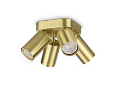 Faretto a LED orientabile multiplo&nbsp;DYNAMITE PL4 ROUND - IDEAL LUX