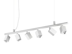Lampada a sospensione&nbsp;DYNAMITE SP6 SQUARE - IDEAL LUX