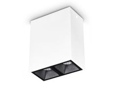 Faretto rettangolare multiplo in alluminio pressofuso&nbsp;LIKA PL 06W - IDEAL LUX