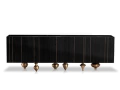 Credenza in legno&nbsp;IL PEZZO 1 BLACK CREDENZA - IL PEZZO MANCANTE