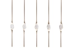 Lampada a sospensione a LED in cristallo&nbsp;IL PEZZO 12 LONG CHANDELIER - IL PEZZO MANCANTE