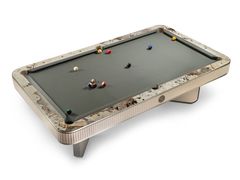 TAVOLO DA BILIARDO IN PELLE&nbsp;PLISS� - IMPATIA