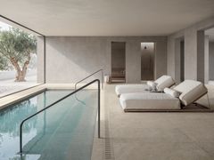 Pavimento/rivestimento in gres porcellanato effetto cemento&nbsp;CONCRETE TAUPE - IMPRONTA CERAMICHE BY ITALGRANITI GROUP