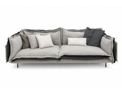 Divano in pelle e tessuto&nbsp;ARKETIPO - AUTO-REVERSE - ARCHIPRODUCTS.COM