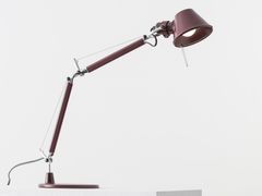 LAMPADA DA SCRIVANIA ORIENTABILE&nbsp;ARTEMIDE - TOLOMEO MICRO RUBY RED - ARCHIPRODUCTS.COM