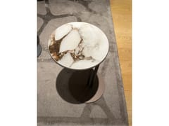 Tavolino di servizio rotondo&nbsp;CATTELAN ITALIA - STING BRECCIA BRONZE - ARCHIPRODUCTS.COM