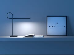 Lampada da tavolo orientabile in metallo&nbsp;DAVIDE GROPPI - RIBBON - ARCHIPRODUCTS.COM