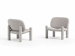 Poltrona in tessuto con braccioli&nbsp;DRIADE - TOTTORI ICE GREY - ARCHIPRODUCTS.COM