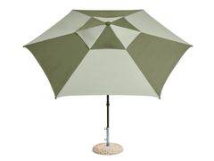 Ombrellone orientabile in tessuto&nbsp;HAY - TERRAZZA Hexagon Green - ARCHIPRODUCTS.COM