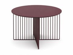 Tavolino rotondo in acciaio&nbsp;LA CIVIDINA - ACCURSIO - ARCHIPRODUCTS.COM