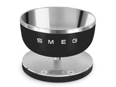Bilancia da cucina digitale&nbsp;SMEG - KSC01 Matte Black - ARCHIPRODUCTS.COM