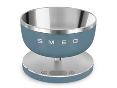 Bilancia da cucina digitale&nbsp;SMEG - KSC01 Storm Blue - ARCHIPRODUCTS.COM