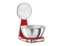 Bilancia da cucina analogica e digitale&nbsp;SMEG - KSF01 Red - ARCHIPRODUCTS.COM