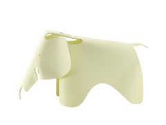 SEDIA IN PLASTICA RICICLATA&nbsp;VITRA - EAMES ELEPHANT RE CANARY - ARCHIPRODUCTS.COM