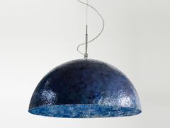 Lampada a sospensione in Laprene�&nbsp;MEZZANOTTE IN LAPISLAZZULI - IN-ES.ARTDESIGN