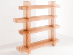 Libreria a giorno in vetro&nbsp;OSSIMORI  - INCALMI