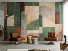 Carta da parati panoramica lavabile&nbsp;JAPONISME - INKIOSTRO BIANCO