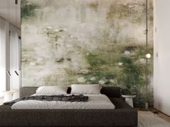 Carta da parati panoramica lavabile&nbsp;NAIADI - INKIOSTRO BIANCO