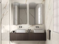 Mobile lavabo doppio sospeso&nbsp;PIANO.140 - ITALGRANITI