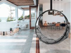 Poltrona sospesa in cotone&nbsp;SWING PLAIT - SIMPLE IWONA KOSICKA