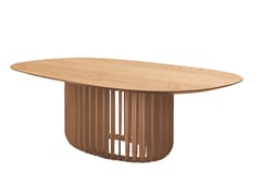 Tavolo ovale in legno JUICE | Tavolo ovale - MINIFORMS