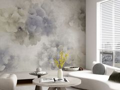 Carta da parati in tessuto non tessuto con motivi floreali&nbsp;ETHEREAL BLOOM - MULTIGRAFICA ADV