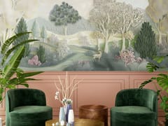 Carta da parati con motivi floreali&nbsp;ALCOVA - JANNELLI & VOLPI