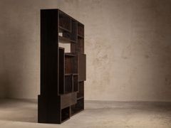 Libreria modulare autoportante in rovere&nbsp;LABYRINTH MODULAR - KANA