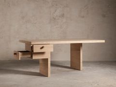 Scrivania in rovere con cassetti&nbsp;NOTO - KANA