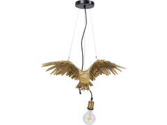 Lampada a sospensione in poliresina&nbsp;ANIMAL OWL - KARE DESIGN