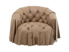 Poltrona capitonn� in pelle&nbsp;DRAPES - KARE DESIGN