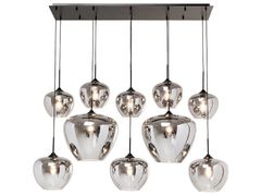 Lampada a sospensione in acciaio e vetro&nbsp;SPHERE - KARE DESIGN