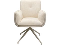 Sedia girevole in tessuto con braccioli&nbsp;HILLA - KARE DESIGN