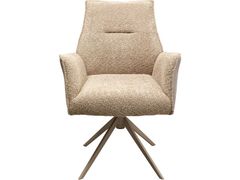 Sedia girevole in tessuto&nbsp;LIVERPOOL - KARE DESIGN