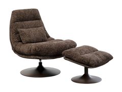 Poltrona girevole in tessuto&nbsp;MONTREAL - KARE DESIGN