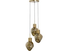 Lampada a sospensione in acciaio e vetro&nbsp;SUPERNOVA - KARE DESIGN
