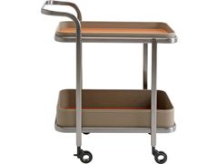 Carrello portavivande in similpelle&nbsp;TANGO - KARE DESIGN
