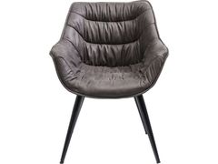 Sedia imbottita in similpelle&nbsp;THELMA - KARE DESIGN