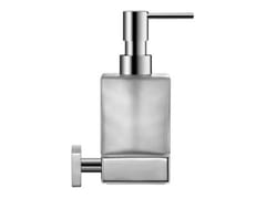 Dispenser sapone da parete in vetro KARREE | Dispenser sapone - DURAVIT