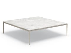 Tavolino quadrato in marmo KESSLER | Tavolino quadrato - MISURAEMME
