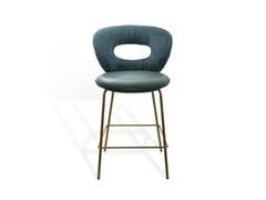 Sgabello imbottito con schienale&nbsp;ALICE - KFF GMBH & CO. KG