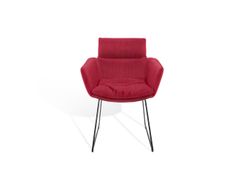 Sedia a slitta imbottita con braccioli&nbsp;FAYE CASUAL - KFF GMBH & CO. KG