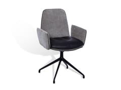 Sedia a razze imbottita con braccioli&nbsp;SAGE - KFF GMBH & CO. KG