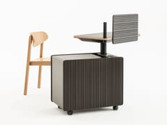 Postazione di lavoro ad altezza regolabile con pannelli divisori fonoassorbenti&nbsp;BOXWORK - KVN DESIGN FURNITURE