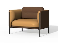 Poltrona in tessuto con braccioli&nbsp;PANACHE - KVN DESIGN FURNITURE